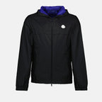 Rifeo jacket, black nylon jacket, Moncler outerwear, stylish jackets, men's coats