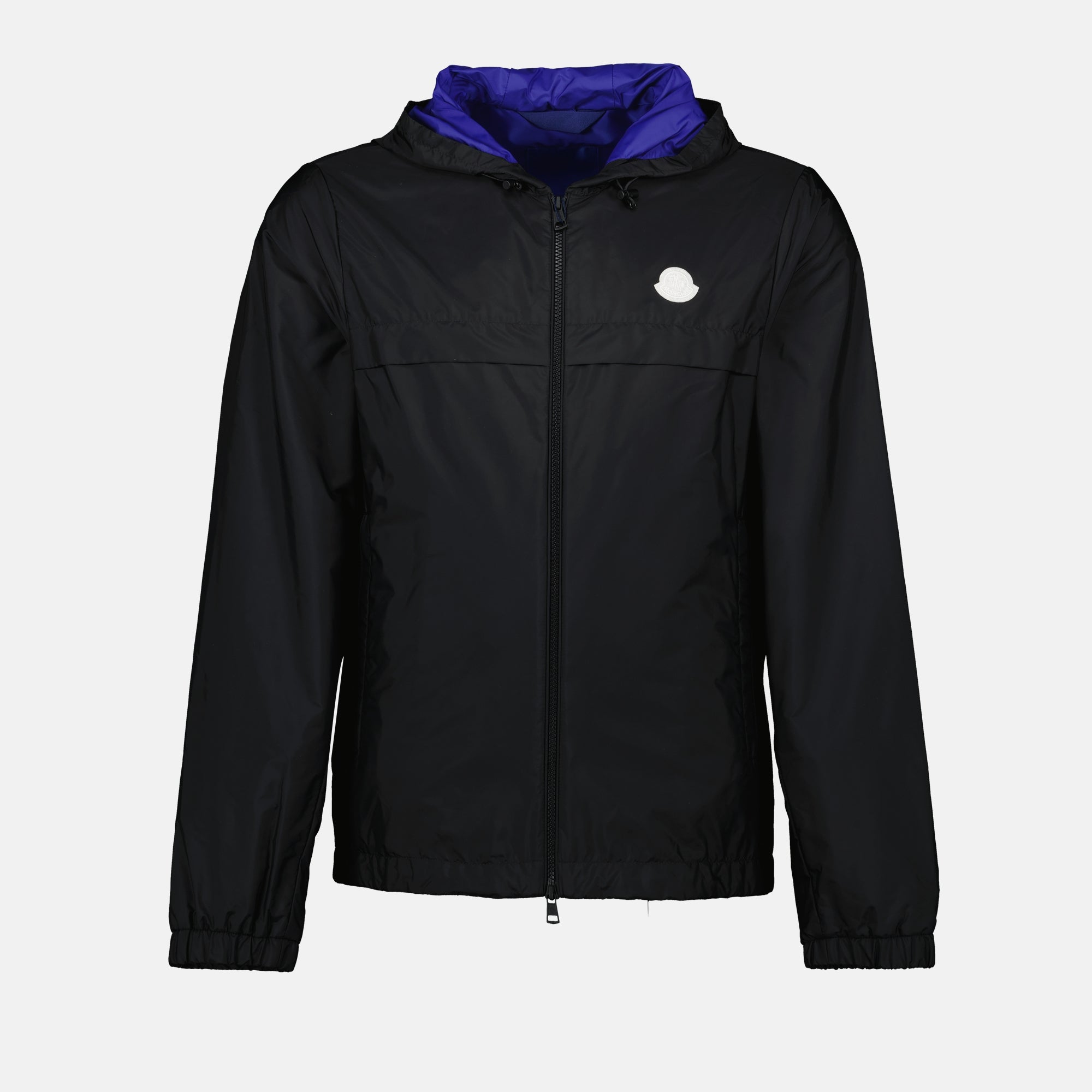 Rifeo jacket, black nylon jacket, Moncler outerwear, stylish jackets, men's coats