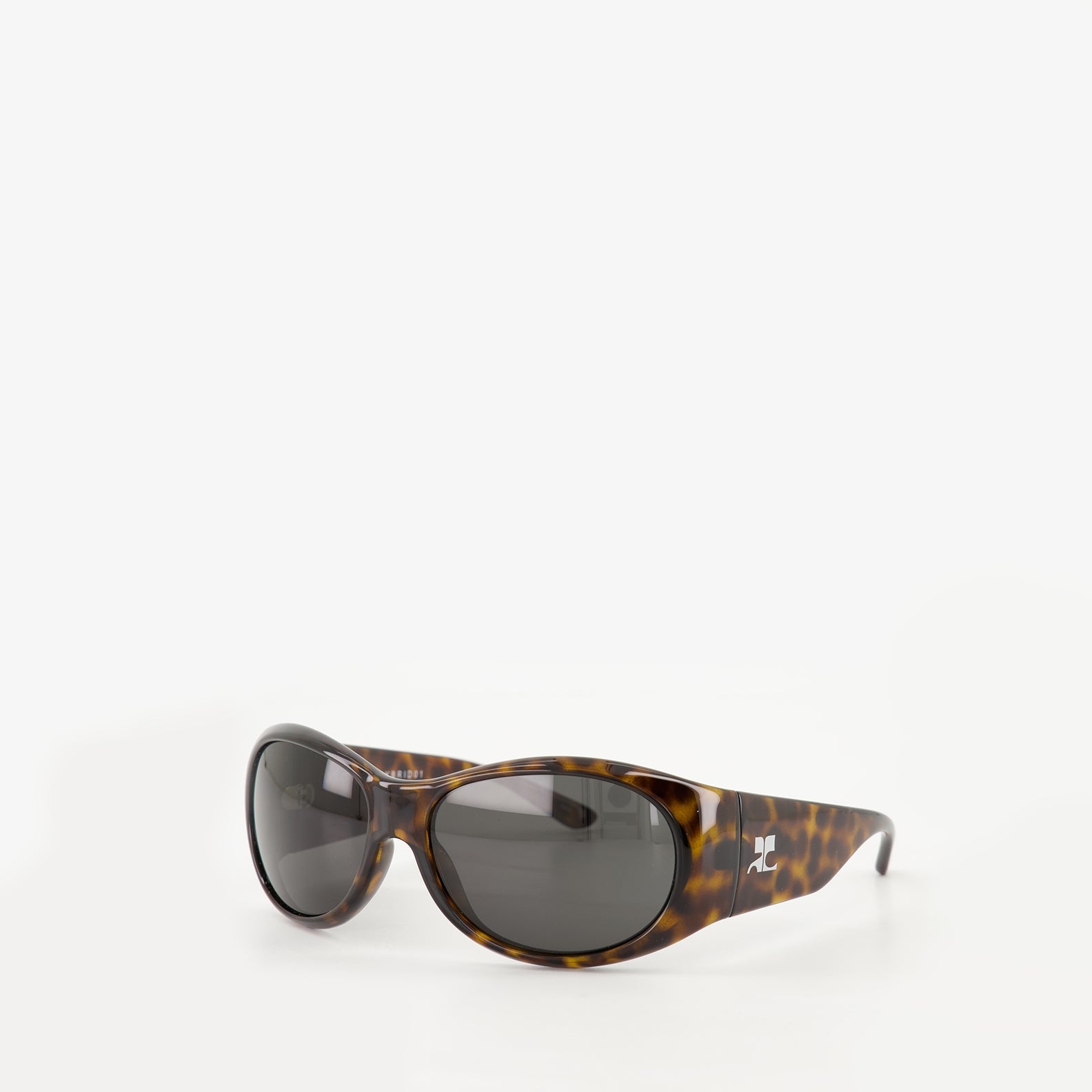 luxury sunglasses, tortoise shell sunglasses, Courrèges eyewear, Fall-Winter 2024 accessories, high-end sunglasses