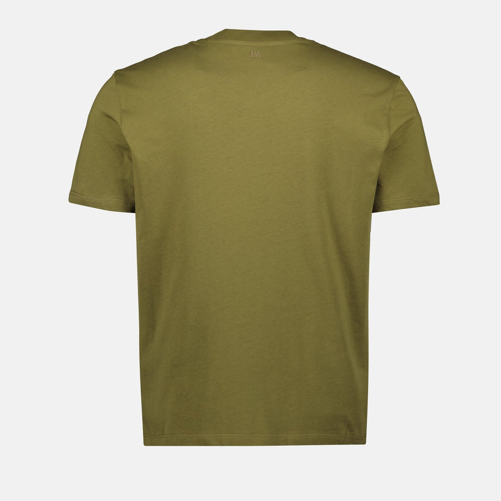 アミ・パリのメンズのためのアミ・デ・クールTシャツの画像 - 秋冬2025シーズン - 詳細ビュー2