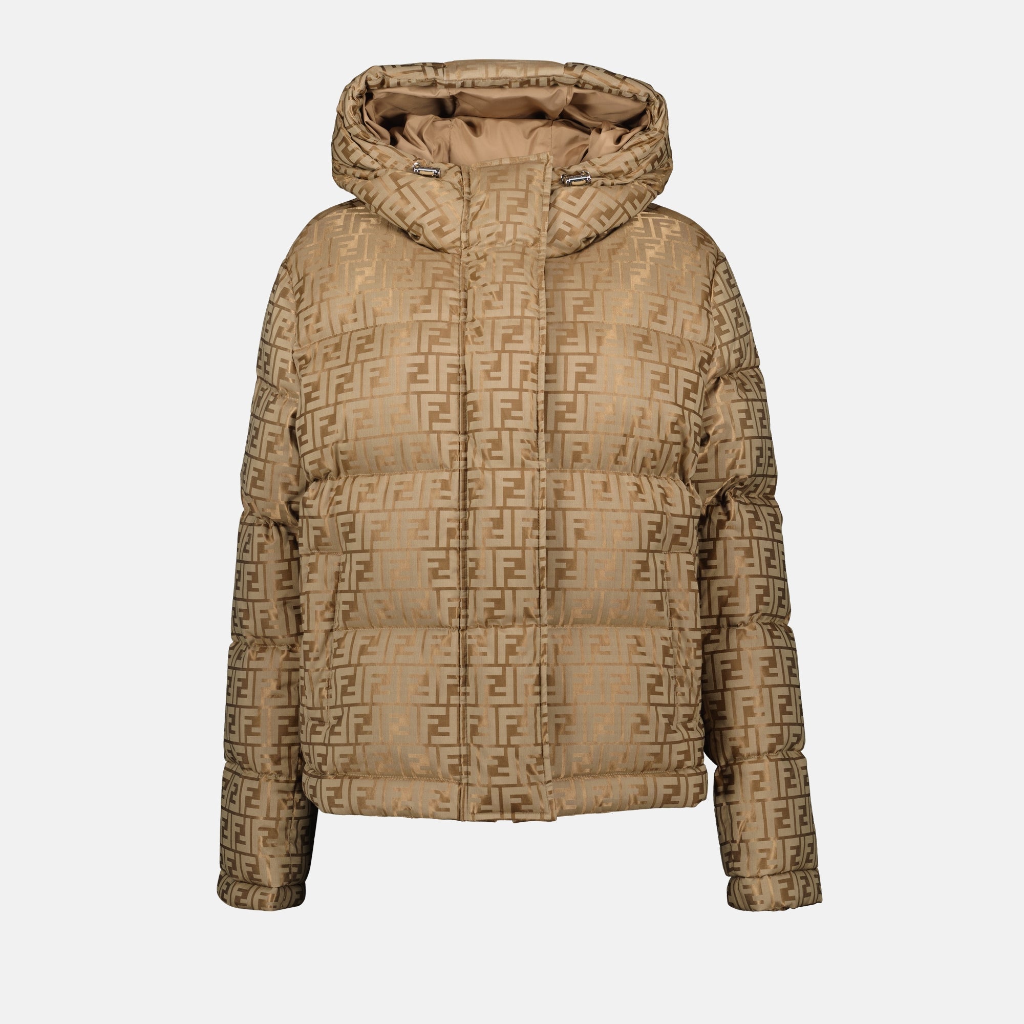 Fendi long down jacket online