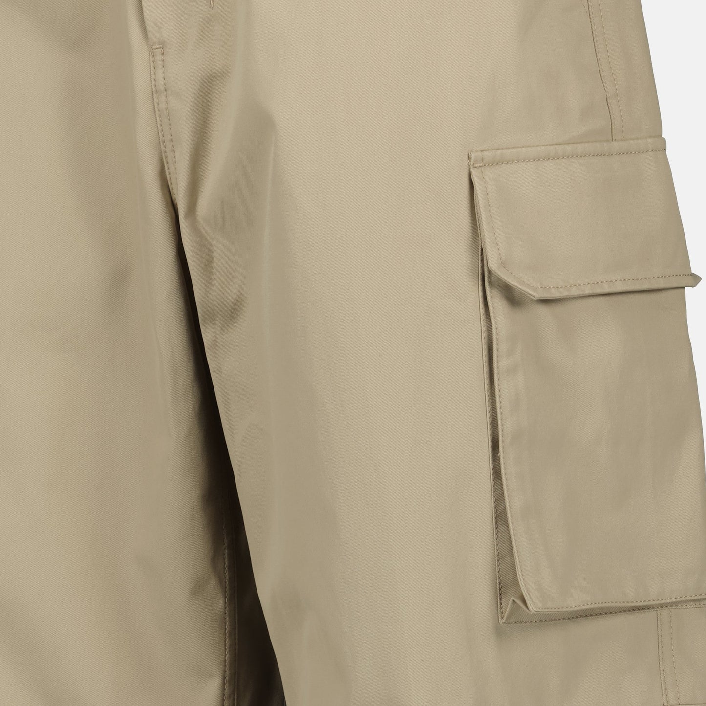 beige cargo pants, Ami Paris pants, cotton cargo trousers, modern casual wear, versatile pants