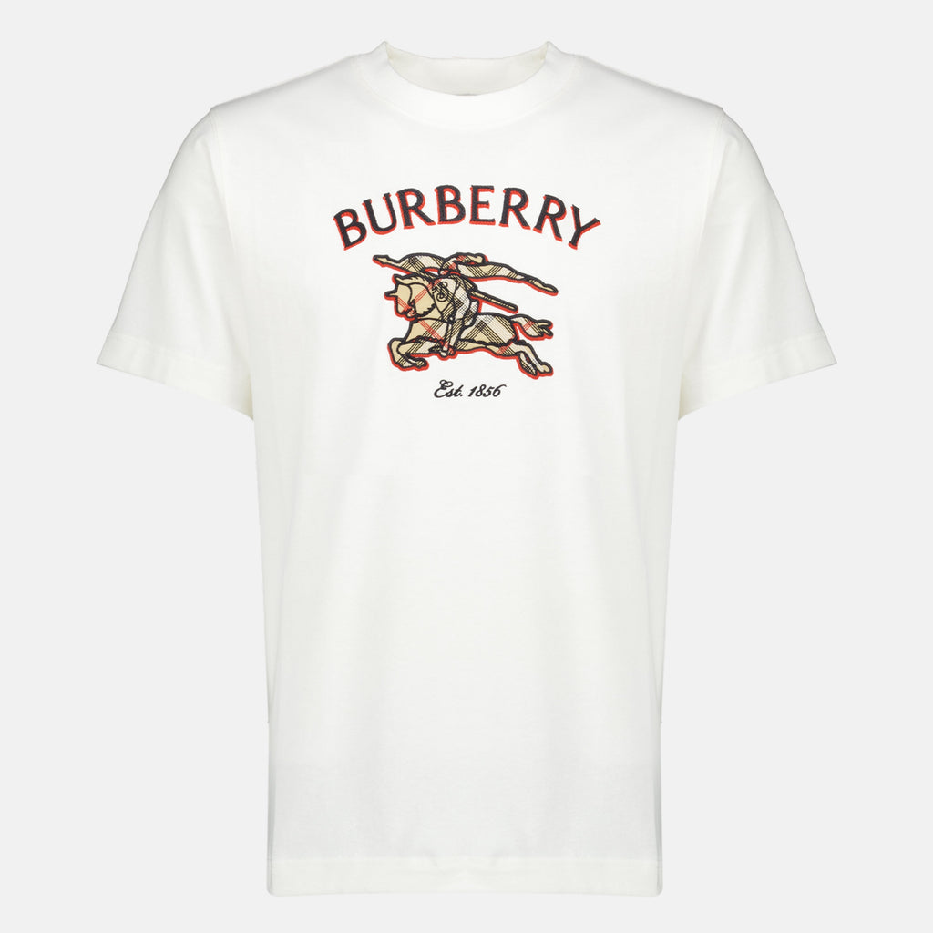 Knight Check コットンTシャツ