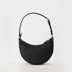 Mini Hobo Bag, VLogo Bag, Valentino Accessories, Black Leather Bag, Designer Handbag