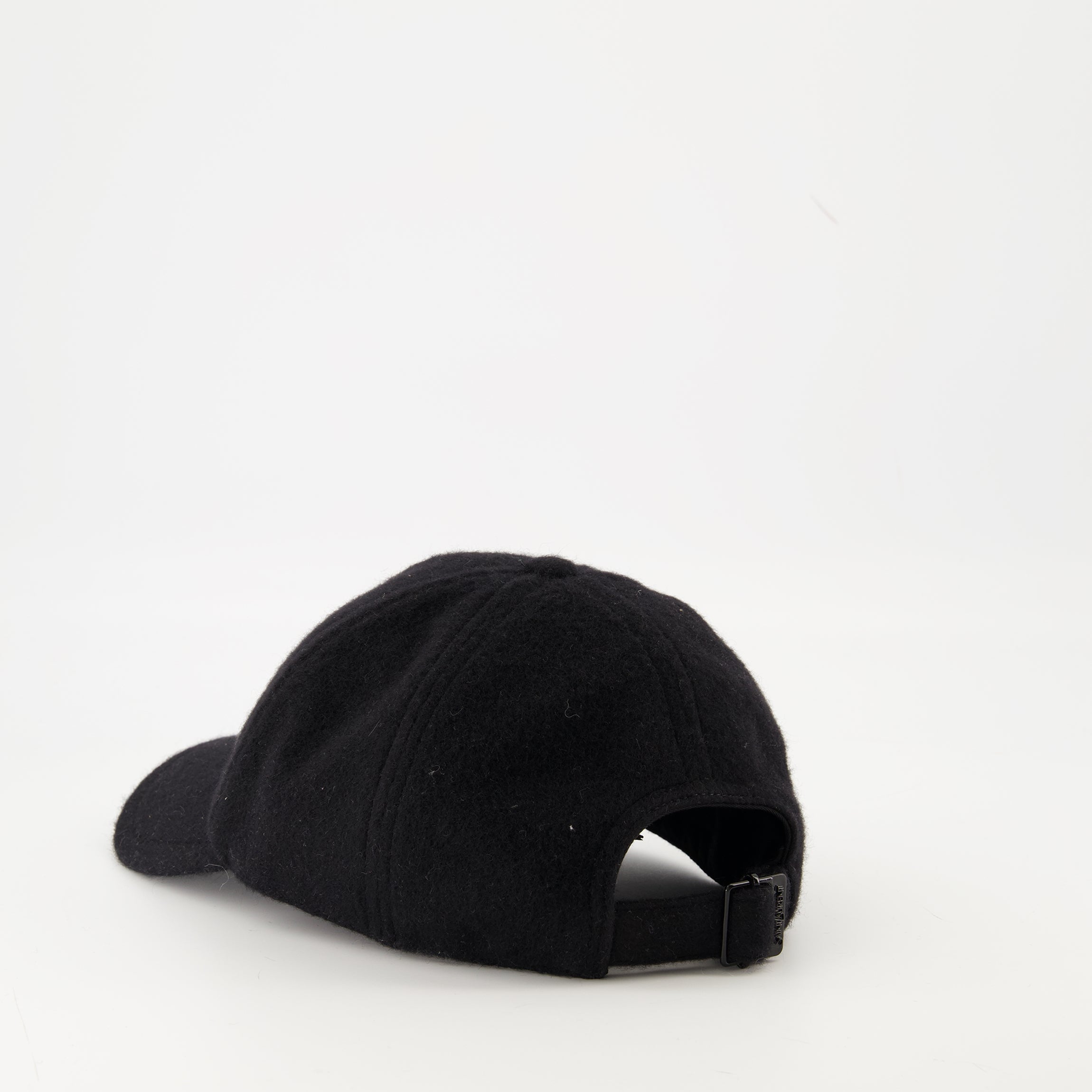 black cashmere cap, Saint Laurent cap, luxury accessories, designer cap, Autumn-Winter collection
