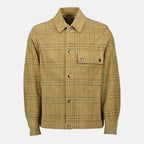 Burberry jacket, corduroy jacket, check pattern jacket, men's outerwear, Autumn-Winter collection