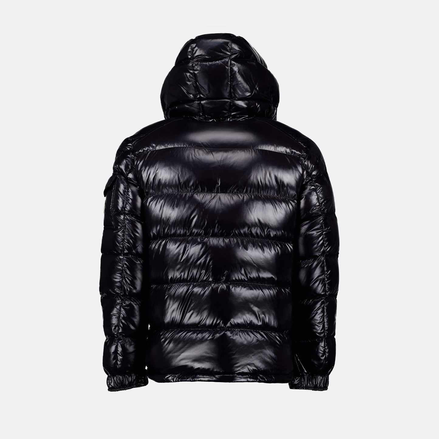 Moncler, Quilted Jacket, Nylon Jacket, Black Jacket, Luxury Outerwear