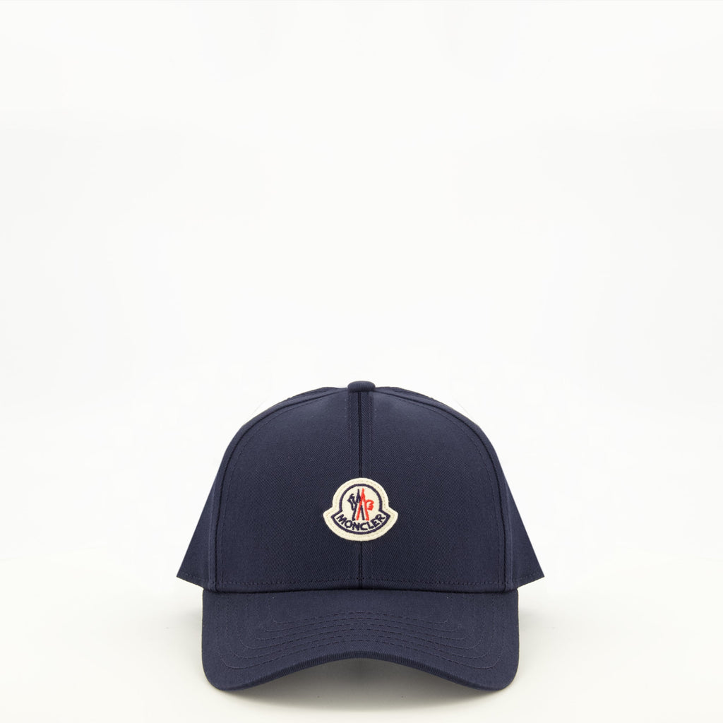 Gorra de algodón azul marino