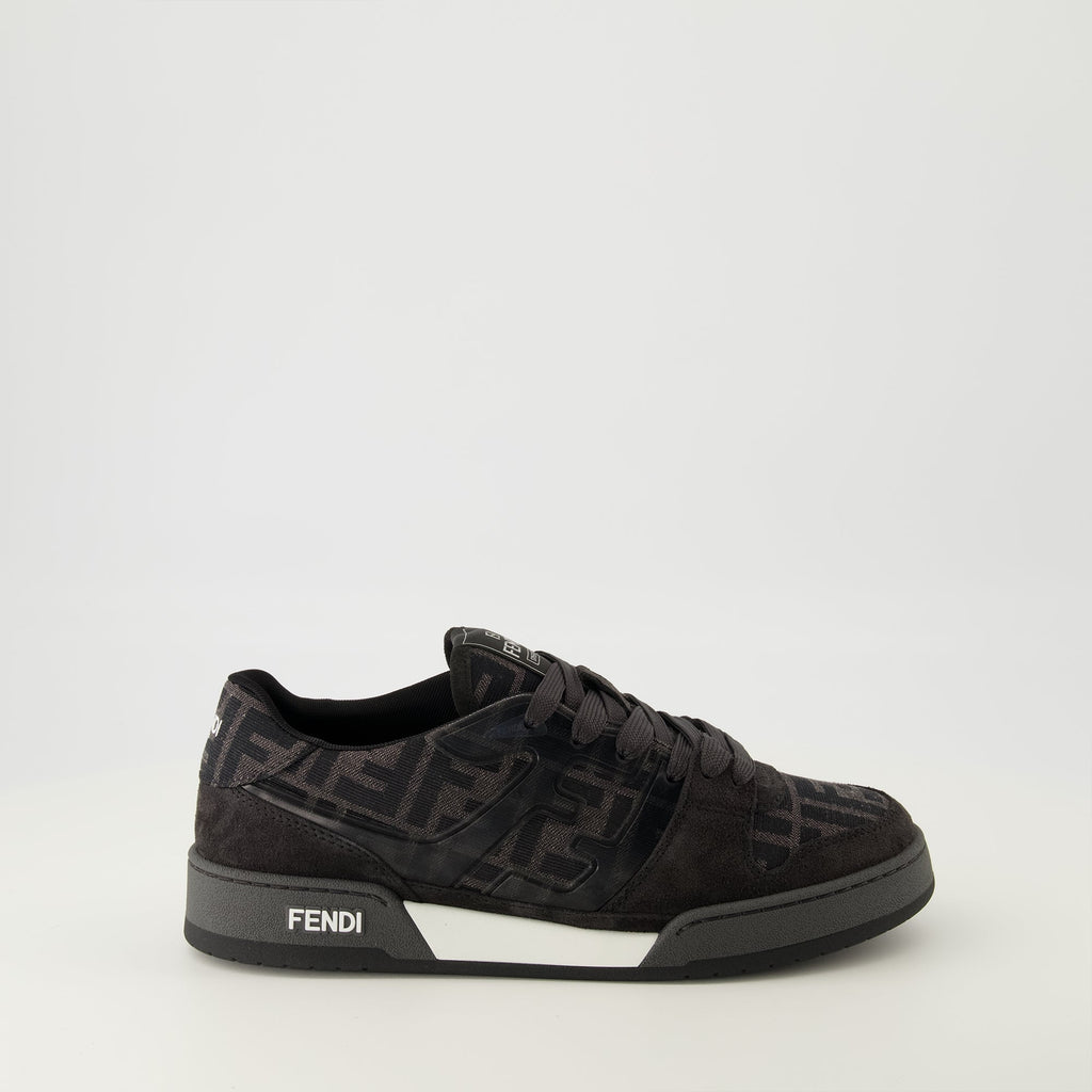 Fendi sneakers, black sneakers, luxury footwear, casual elegance, designer sneakers