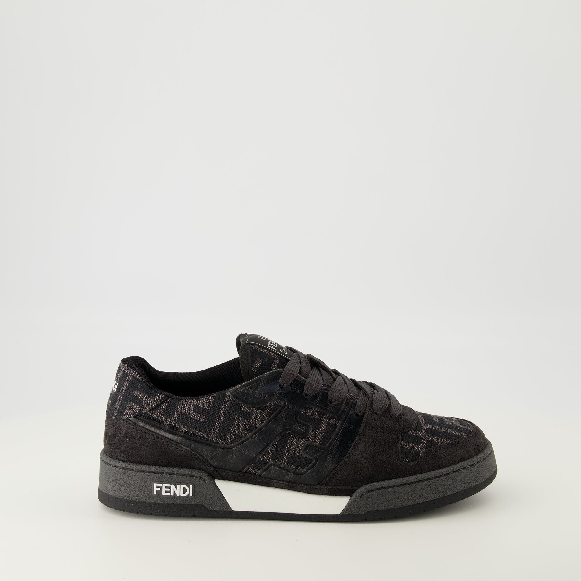 Fendi sneakers, black sneakers, luxury footwear, casual elegance, designer sneakers