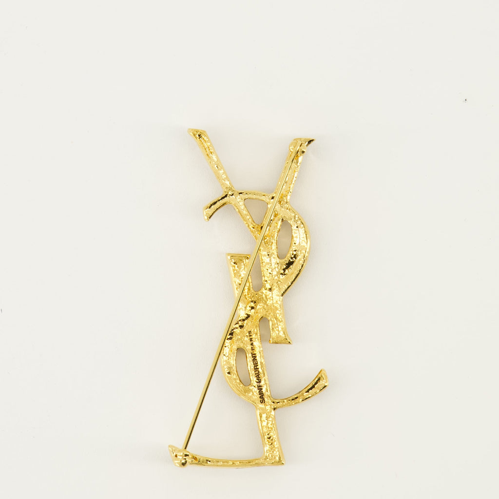 サン・ローレントによるカサンドルクロコダイルブローチの画像（ユニセックス） - シーズン：春夏2026 - 後面ビュー