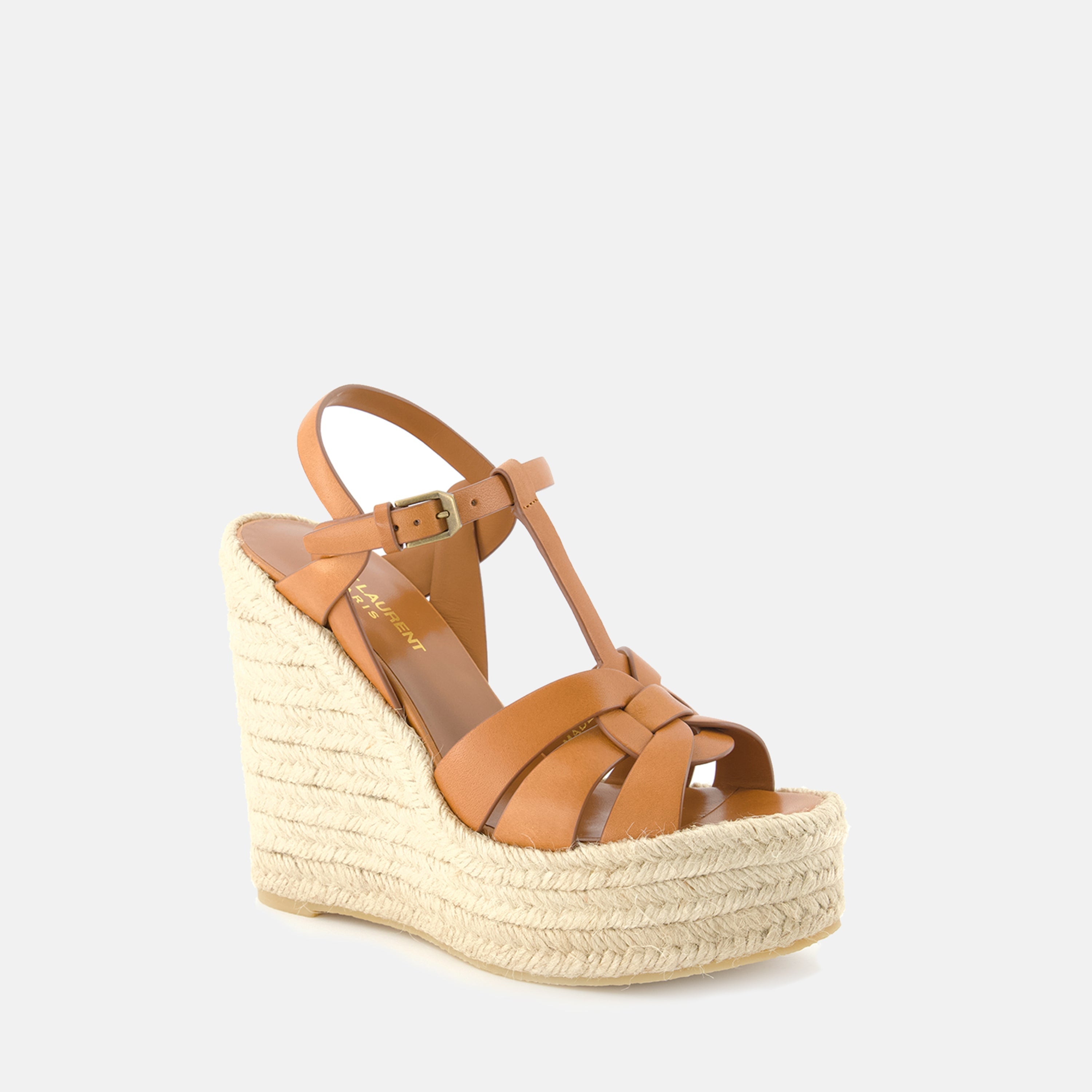 calf leather sandals, jute wedge sandals, adjustable ankle strap, summer footwear, premium sandals