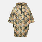 Image of Check Cape by Burberry for Unisex - Season Spring-Summer 2025 - Front View