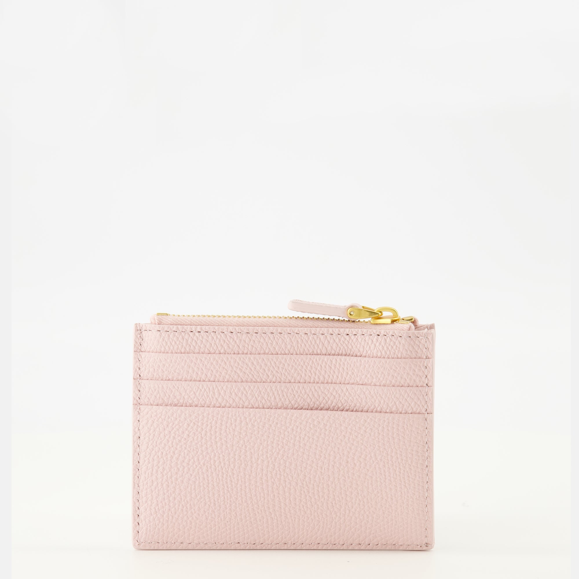 Image of Cherryfic Pink Card Holder by Valentino Garavani for Women - Season Spring-Summer 2026 - Back View