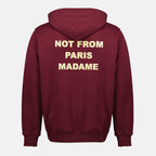 Image of Slogan Hoodie by Drole De Monsieur for Men - Season Autumn-Winter 2025 - Back View