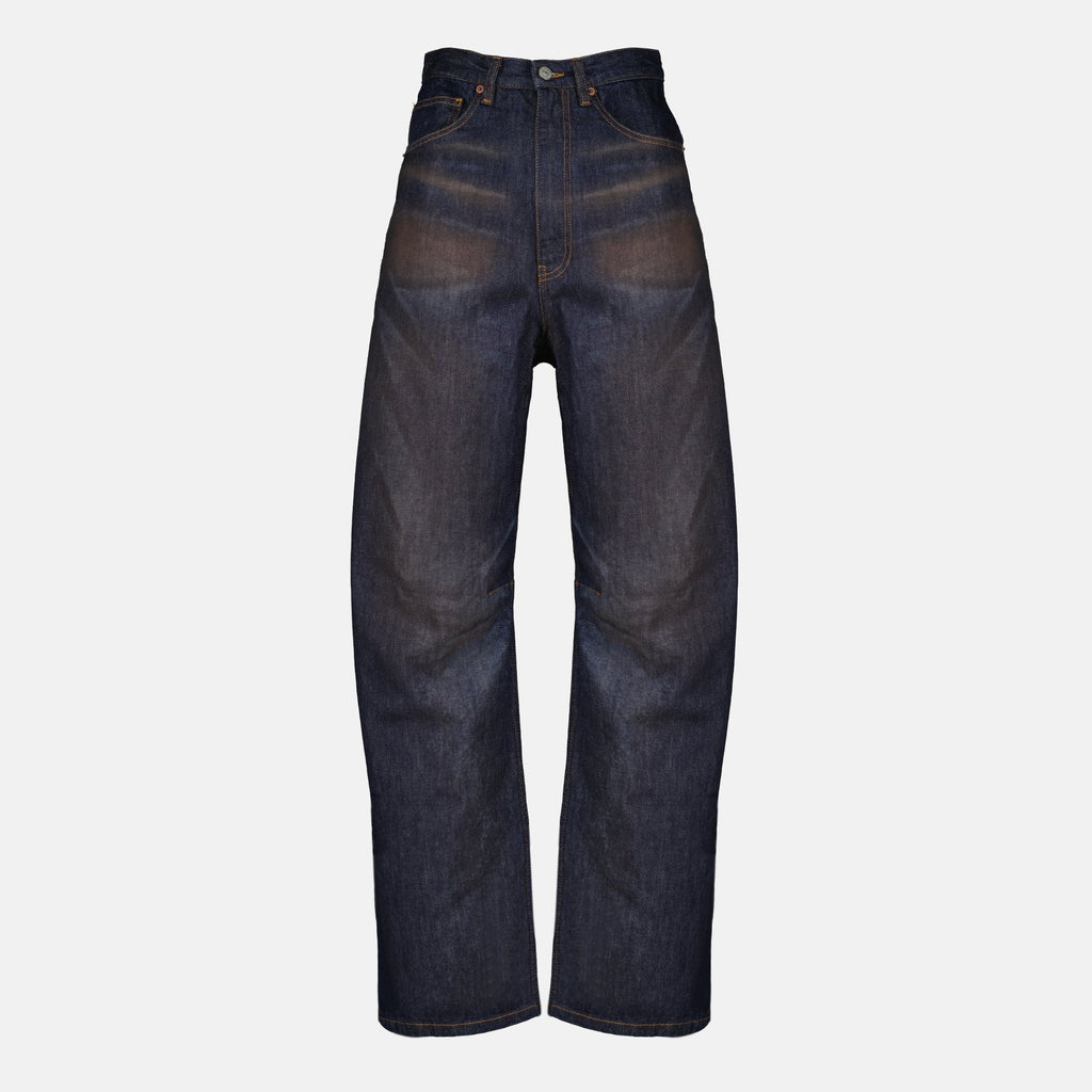 Wide Leg Denim Pants