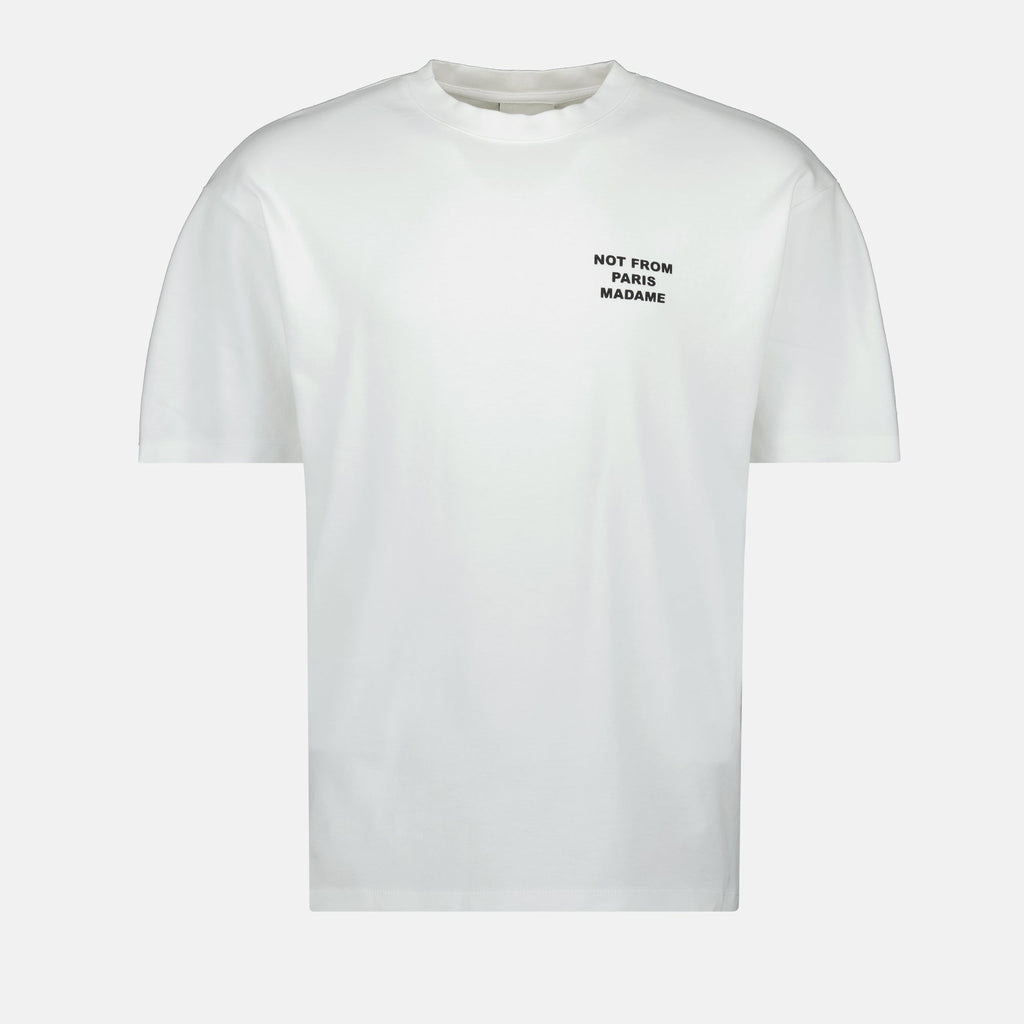 White Slogan T-Shirt