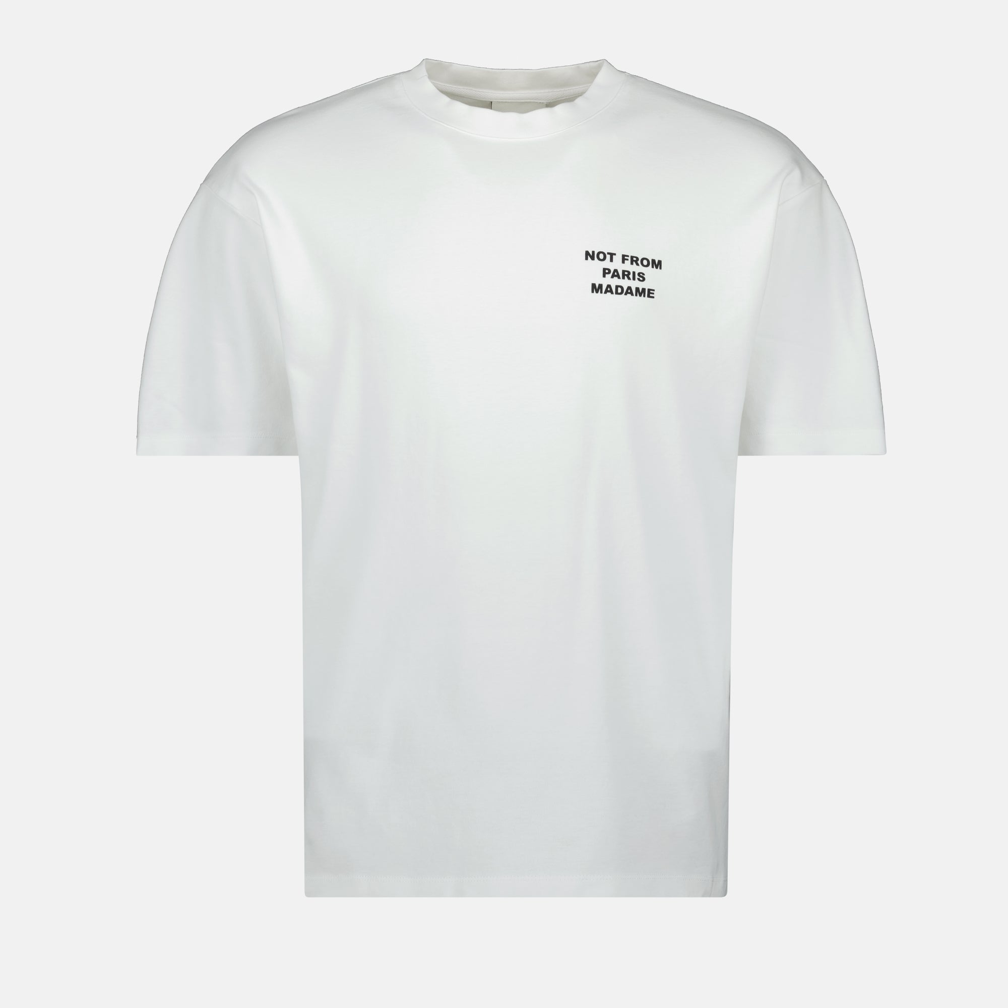 White Slogan T-Shirt