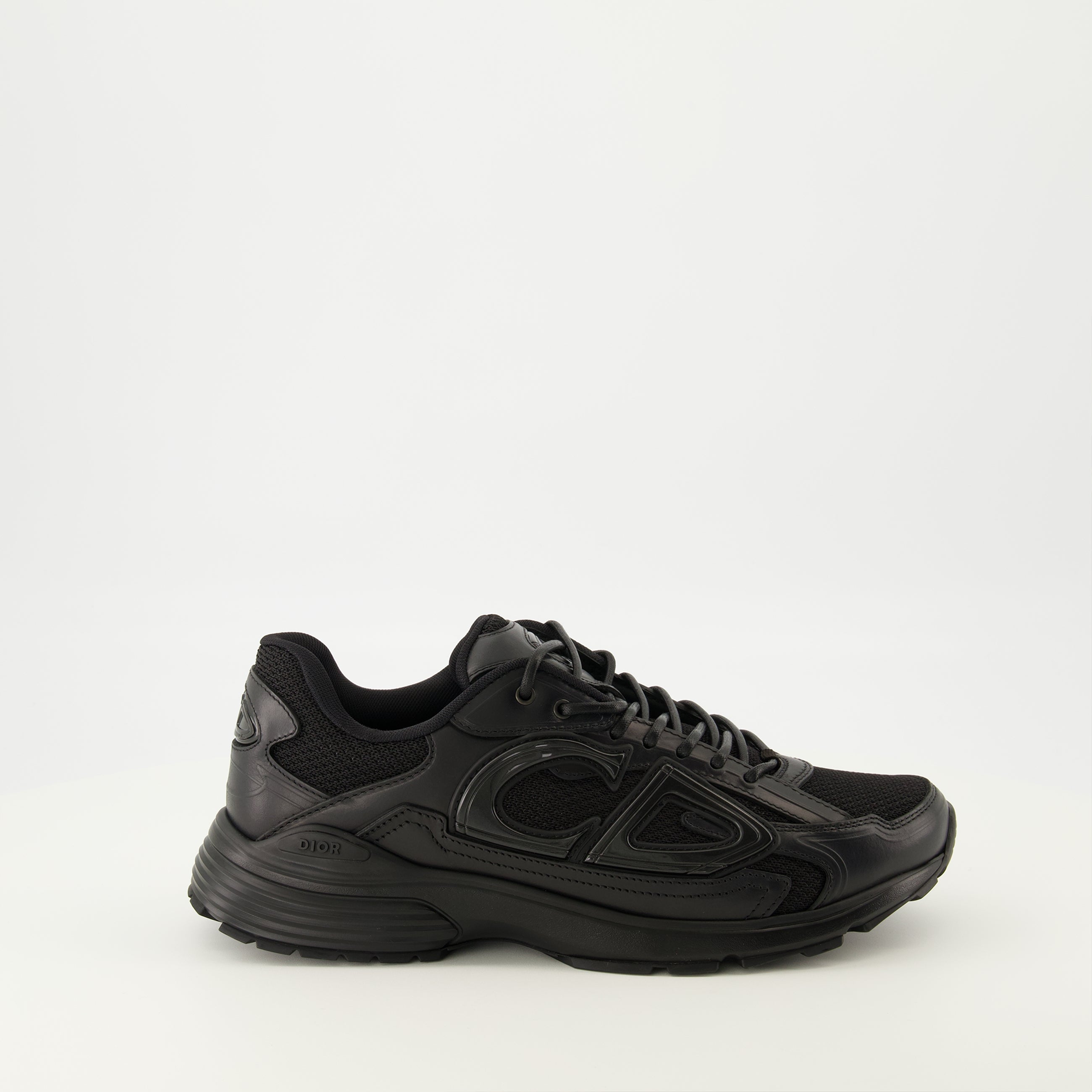 Immagine delle Sneakers Nere B30 di Dior per Uomo - Stagione Autunno-Inverno 2025 - Vista Laterale Destra