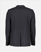 Grey blazer, unisex blazer, wool blazer, elegant blazer, luxury blazer