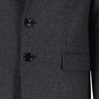 Grey blazer, unisex blazer, wool blazer, elegant blazer, luxury blazer