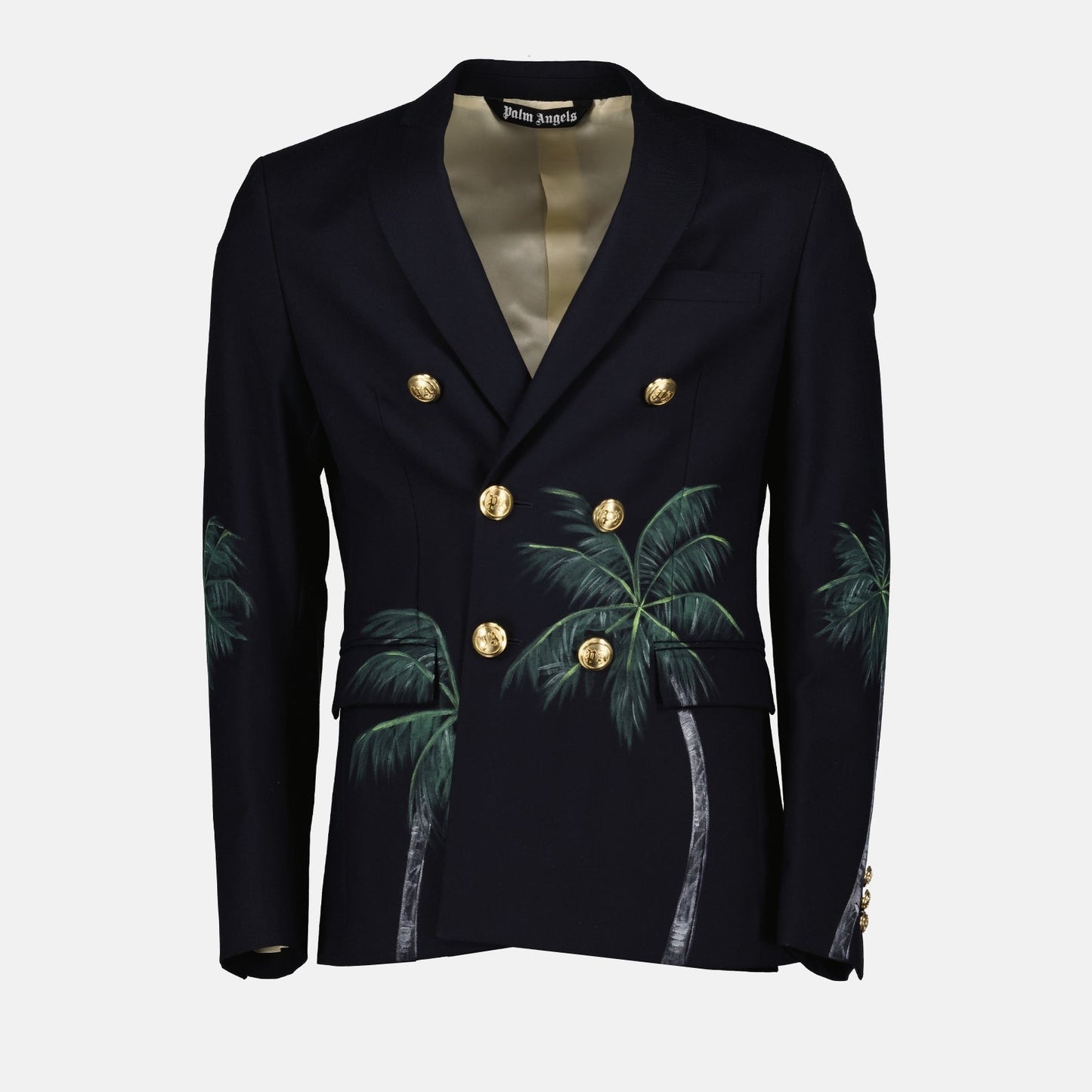 Palm Angels blazer, men's luxury blazer, blue blazer, Palms Classic Blazer, high-end men's fashion