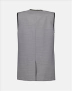 Imagen del blazer sin mangas de Alexander McQueen para mujeres - Temporada Otoño-Invierno 2022 - Vista de detalle del producto 1