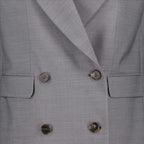 Imagen del blazer sin mangas de Alexander McQueen para mujeres - Temporada Otoño-Invierno 2022 - Vista modelo 3