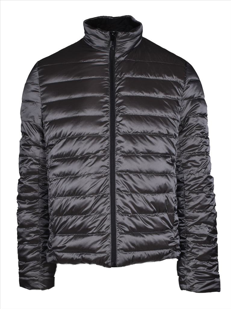 Prada Grey Reversible Jacket, Luxury Men's Outerwear, High-end Fashion, Men's Reversible Jacket, Premium Men's Jacket