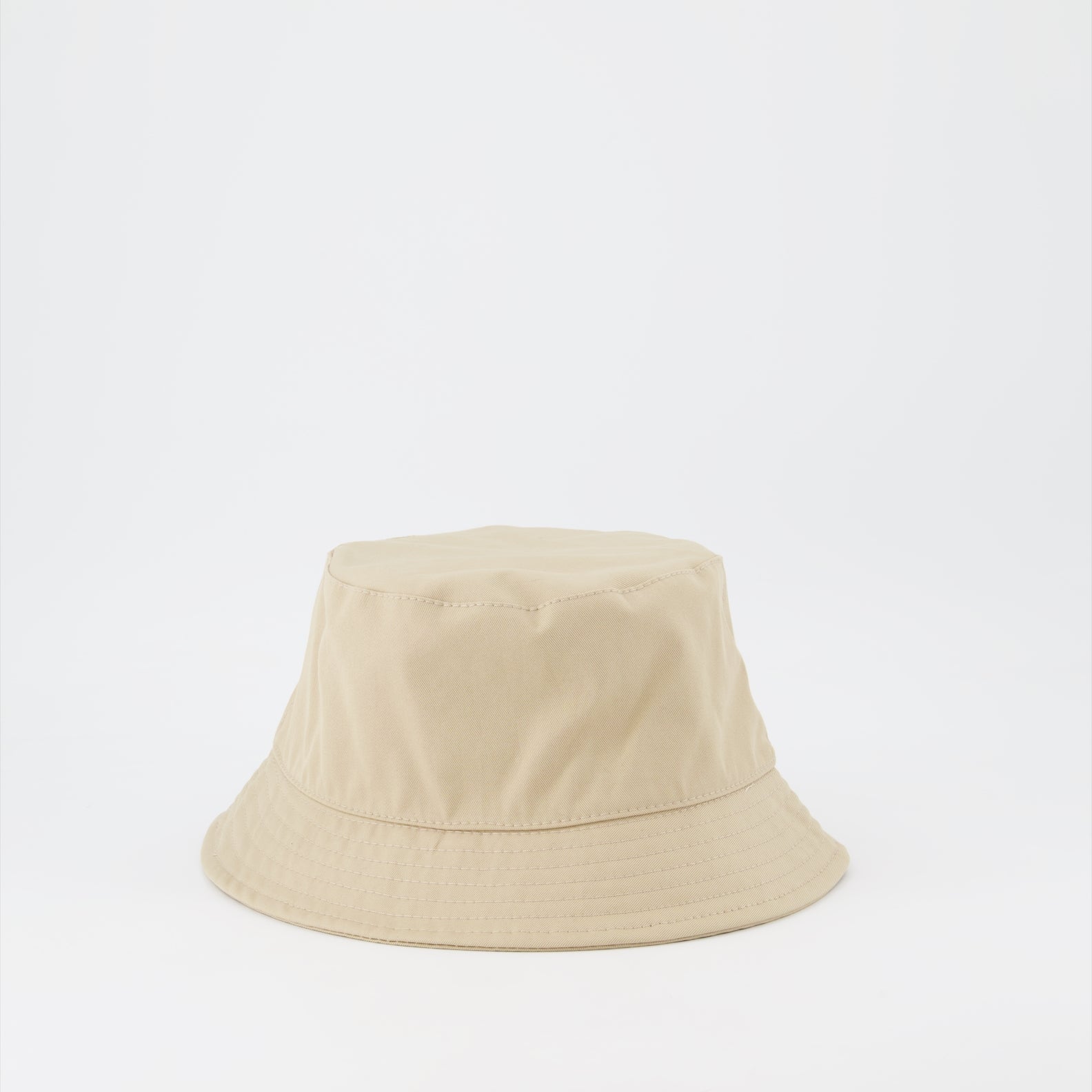 MSGM Bob hat, luxury women’s hat, designer logo hat, elegant beige hat, high-end accessories