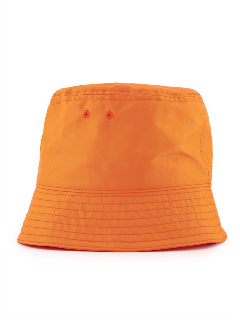 Valentino Garavani, luxury bucket hat, men's fashion accessories, designer headwear, orange VLogo hat