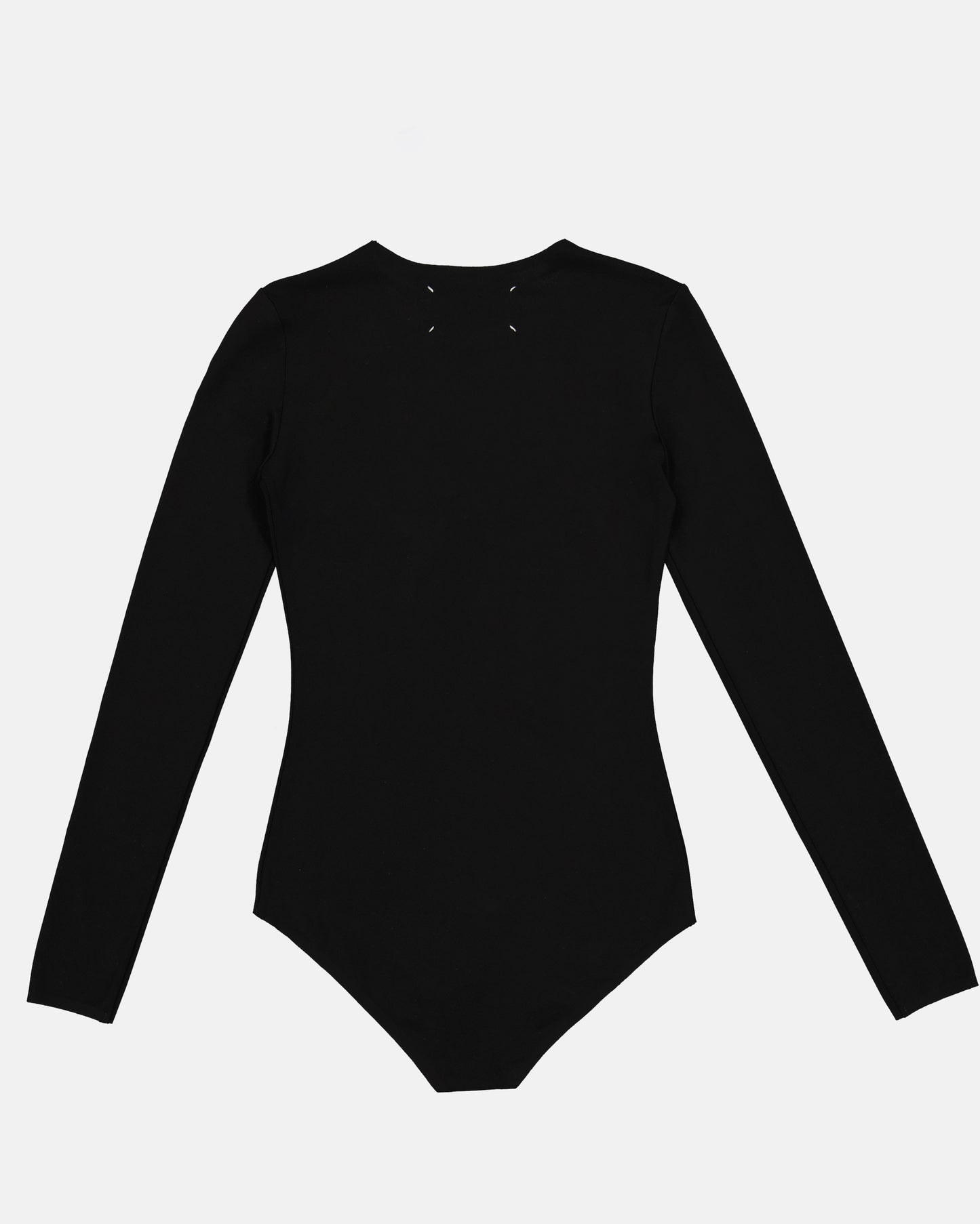 Maison Margiela, black bodysuit, elegance, comfort, refined silhouette