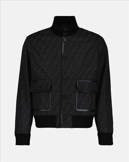 Fendi Bomber, Luxury Men's Jacket, High-End Fashion, Elegant Style, Men's Trend