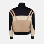 Saint Laurent, luxury bomber jacket, crêpe satin jacket, high-end menswear, designer outerwear