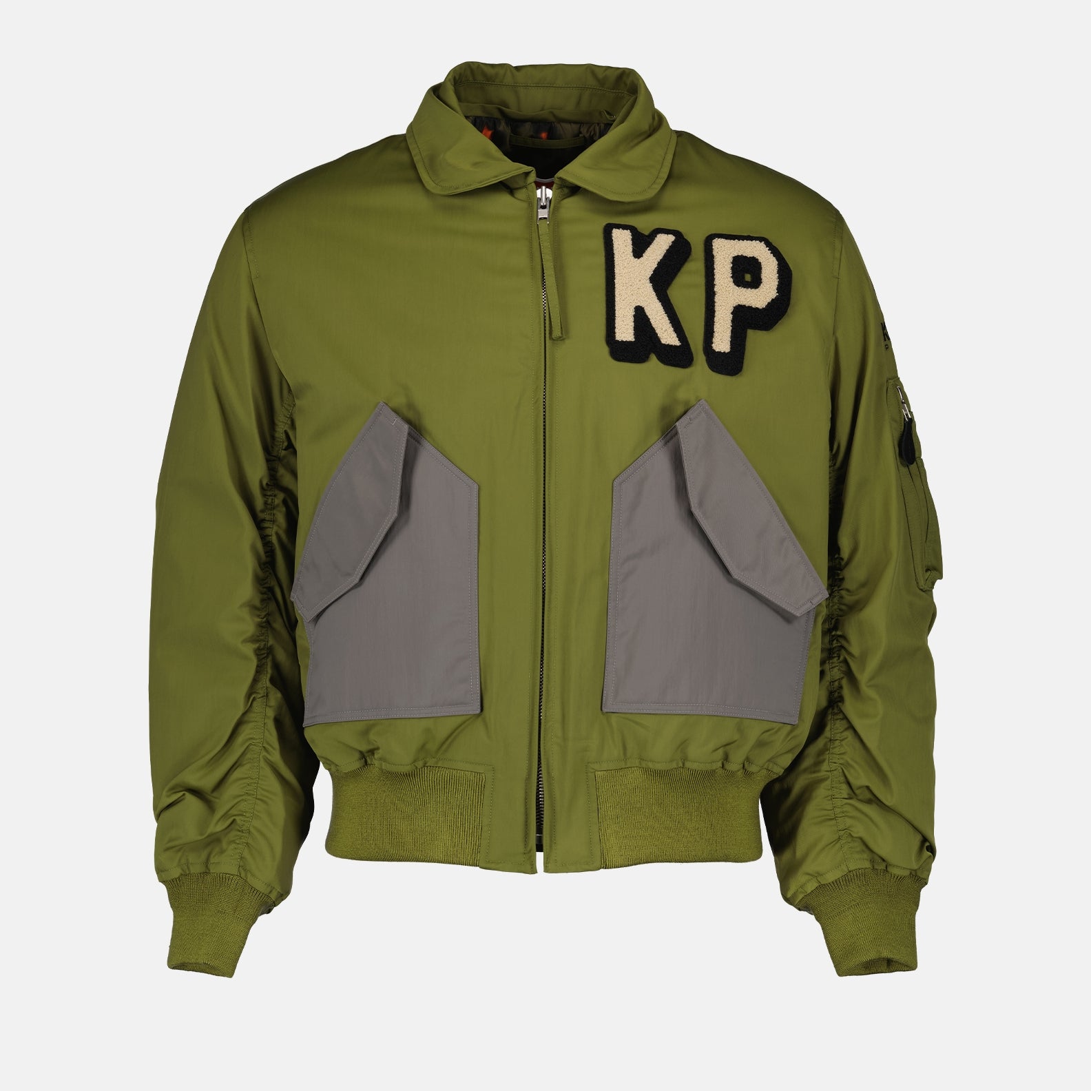 Kenzo, Green Bomber Jacket, Men's Luxury Fashion, High-End Jackets, Designer Bomber