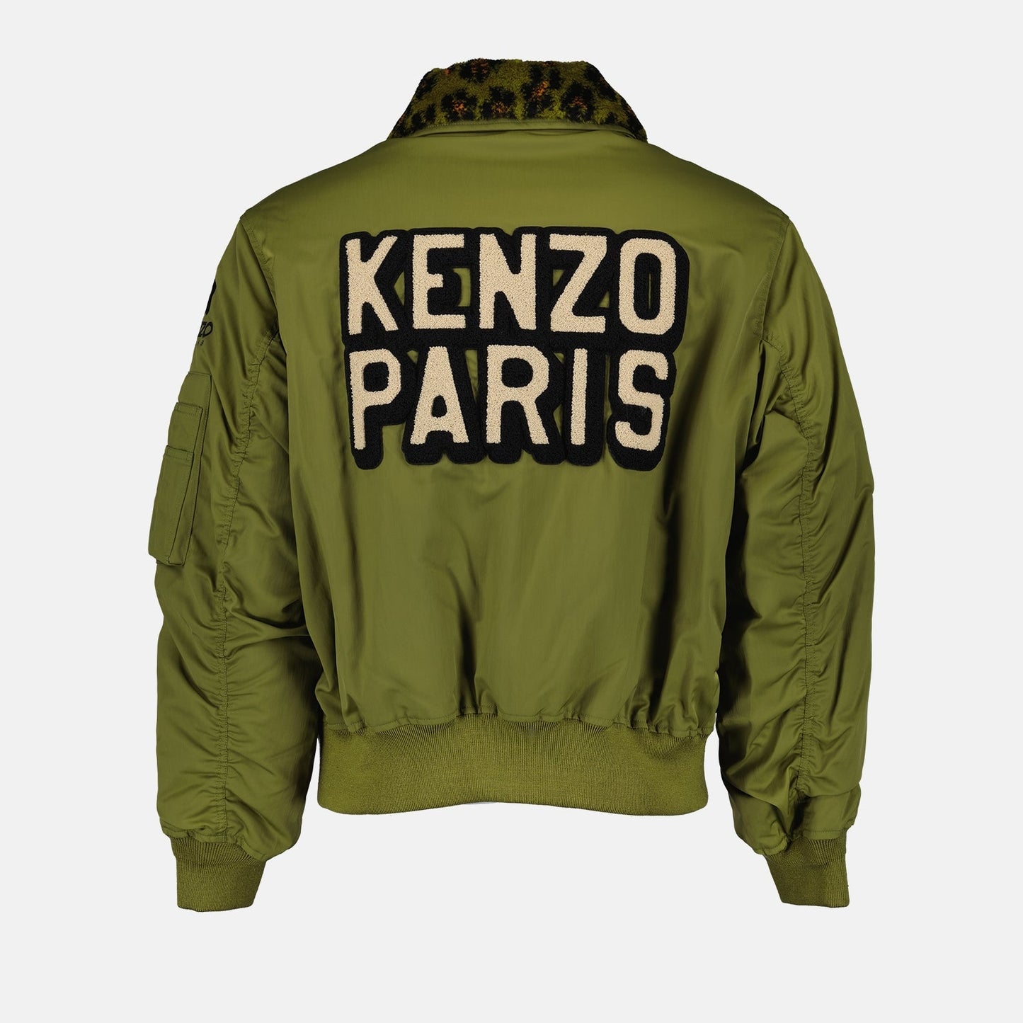 Kenzo, Green Bomber Jacket, Men's Luxury Fashion, High-End Jackets, Designer Bomber