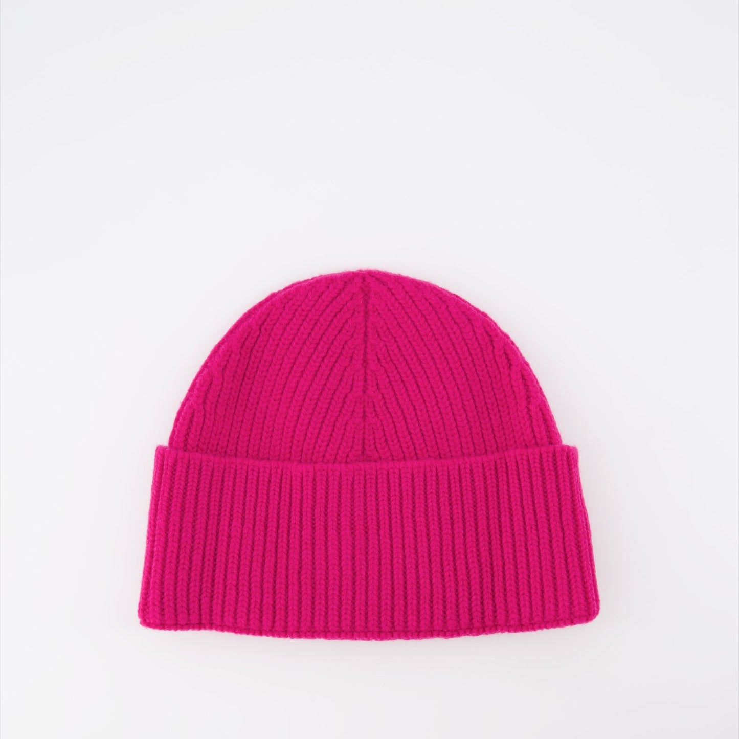 Ami de Coeur Bonnet, Unisex Wool Hat, Luxury Knitwear, Designer Winter Accessory, Pink Beanie