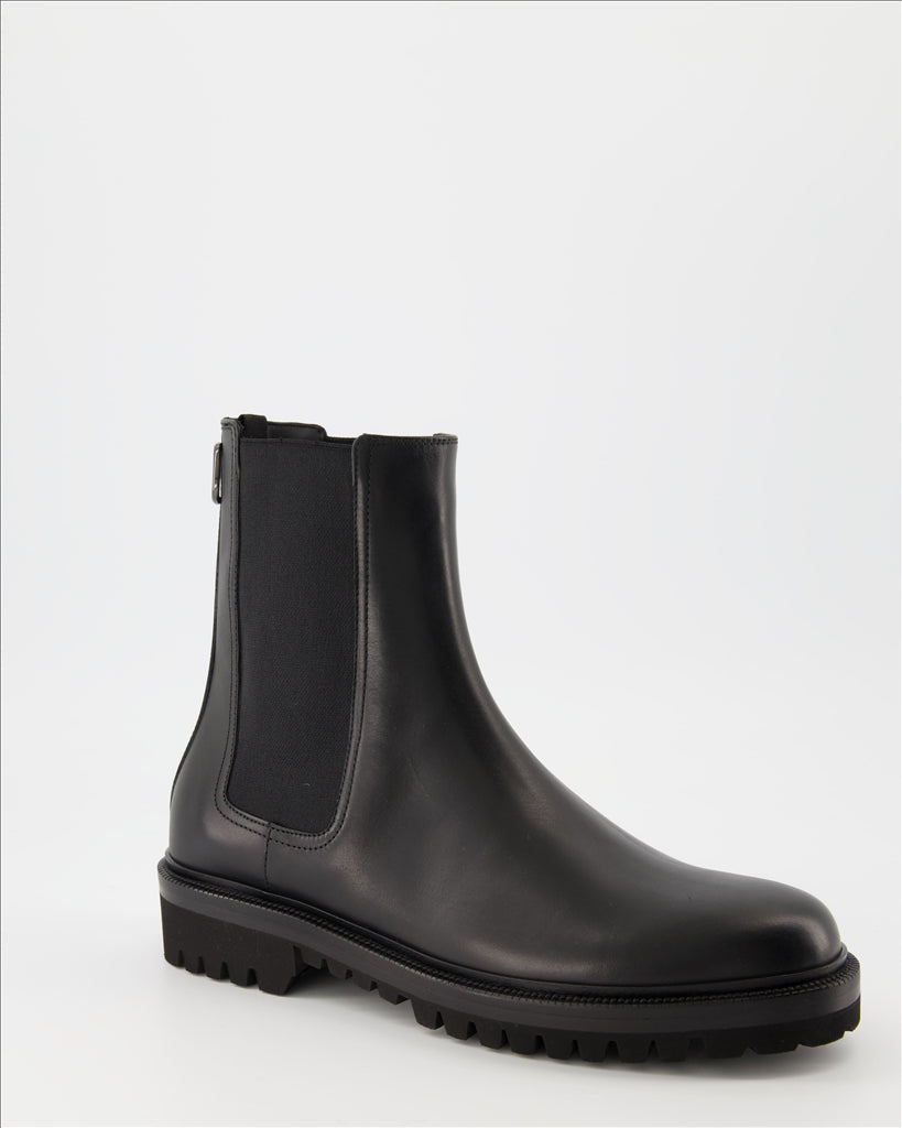 Valentino Garavani, VLogo Beatle Boots, luxury men's footwear, designer boots, high-end fashion