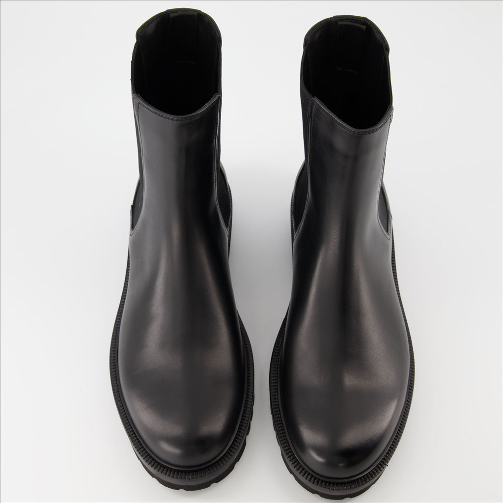 Valentino Garavani, VLogo Beatle Boots, luxury men's footwear, designer boots, high-end fashion