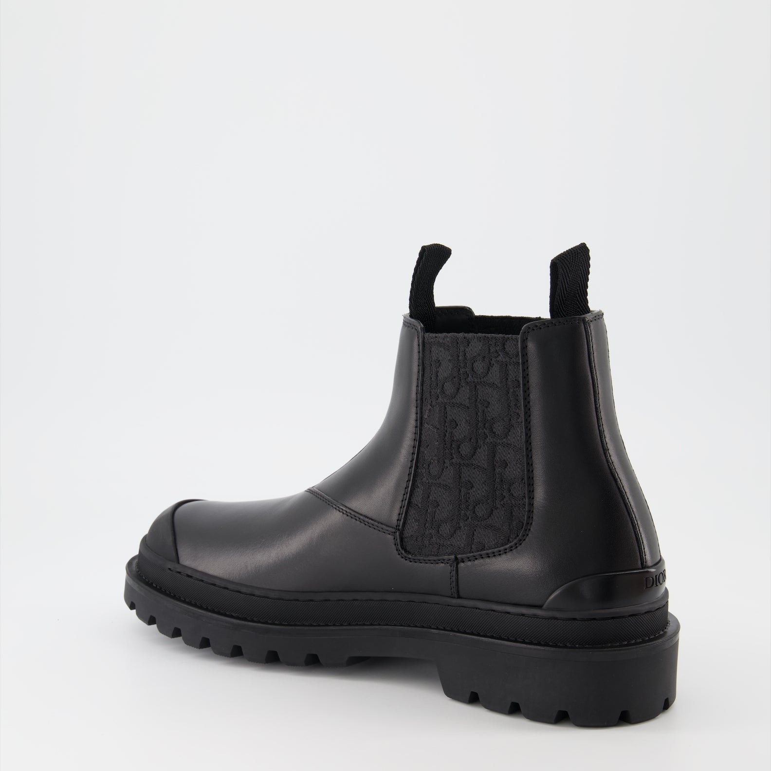Dior Chelsea Boots, Men's Luxury Footwear, Leather Ankle Boots, Designer Shoes, High-End Fashion