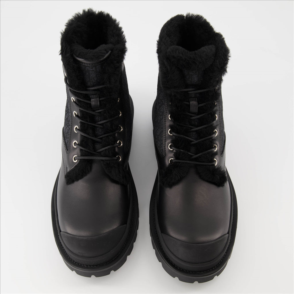 Dior Homme Ankle Boots, Luxury Footwear, Oblique Design, Elegant Comfort, High-End Ready-to-Wear