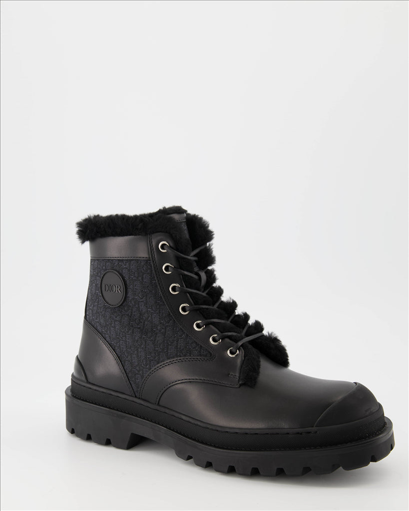 Dior Homme Ankle Boots, Luxury Footwear, Oblique Design, Elegant Comfort, High-End Ready-to-Wear