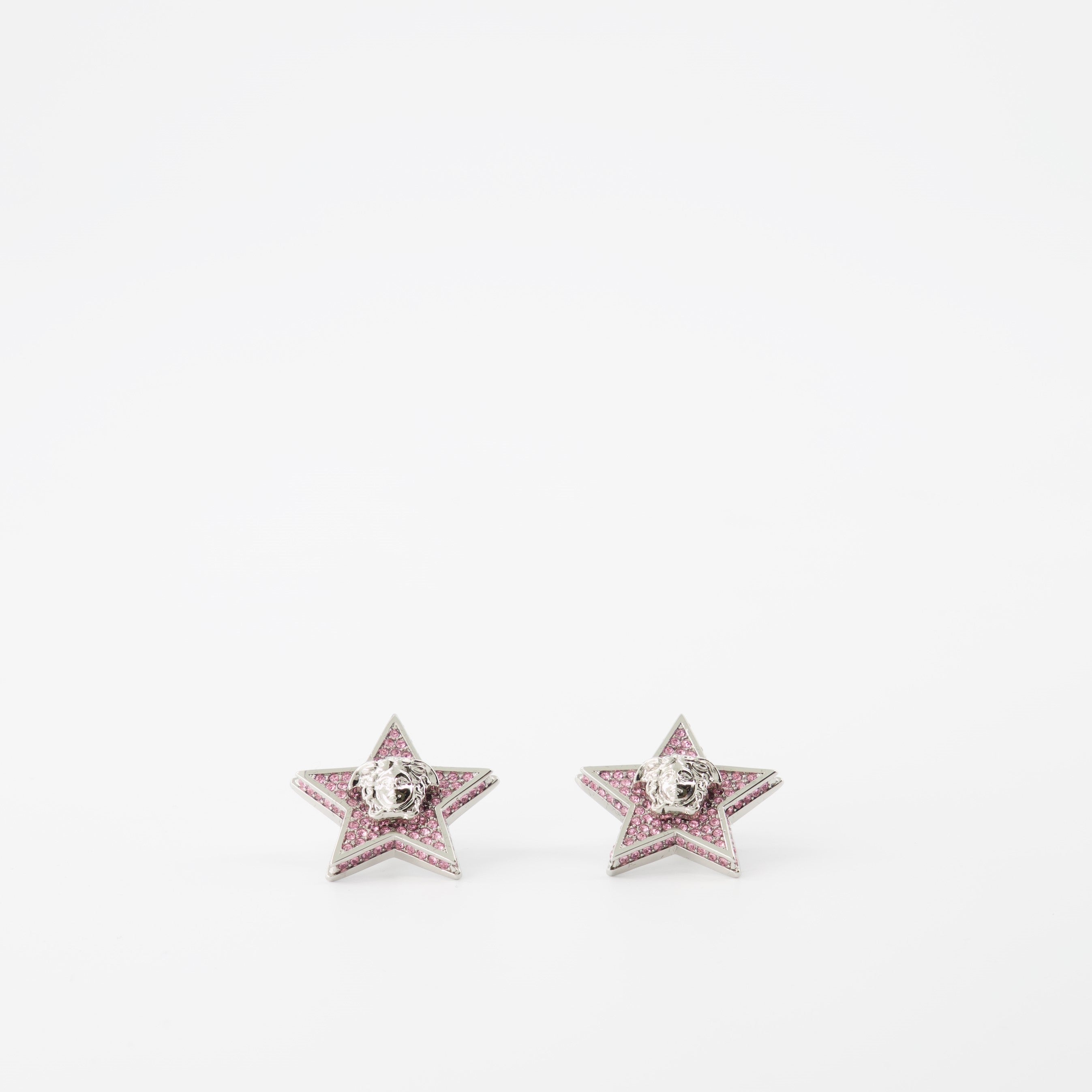 Versace, Galaxy Crystal Earrings, luxury jewelry, women's accessories, designer earrings