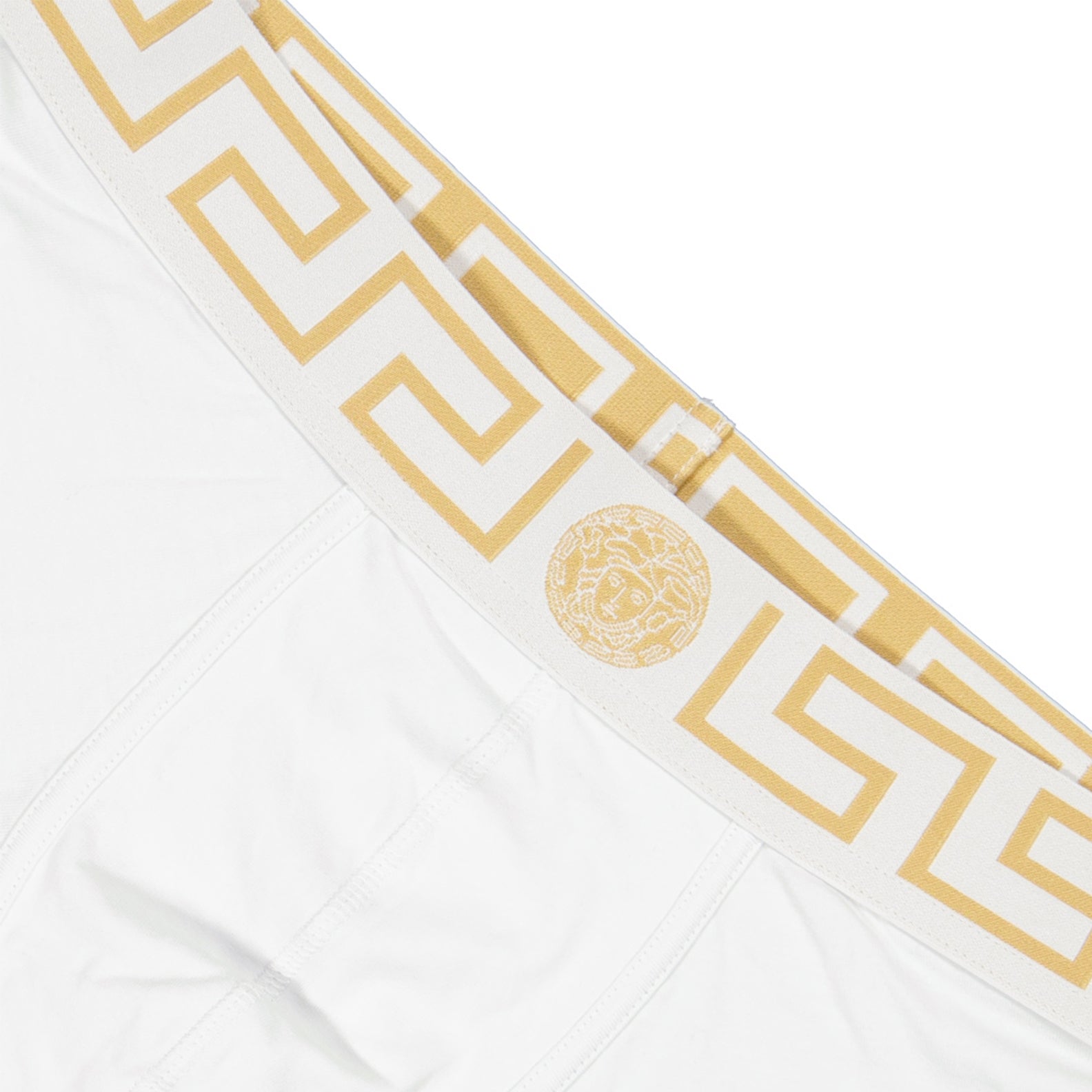 Versace Men's Boxer, Medusa Greca, Luxury Underwear, Elegant Boxer, Cotton Elastane