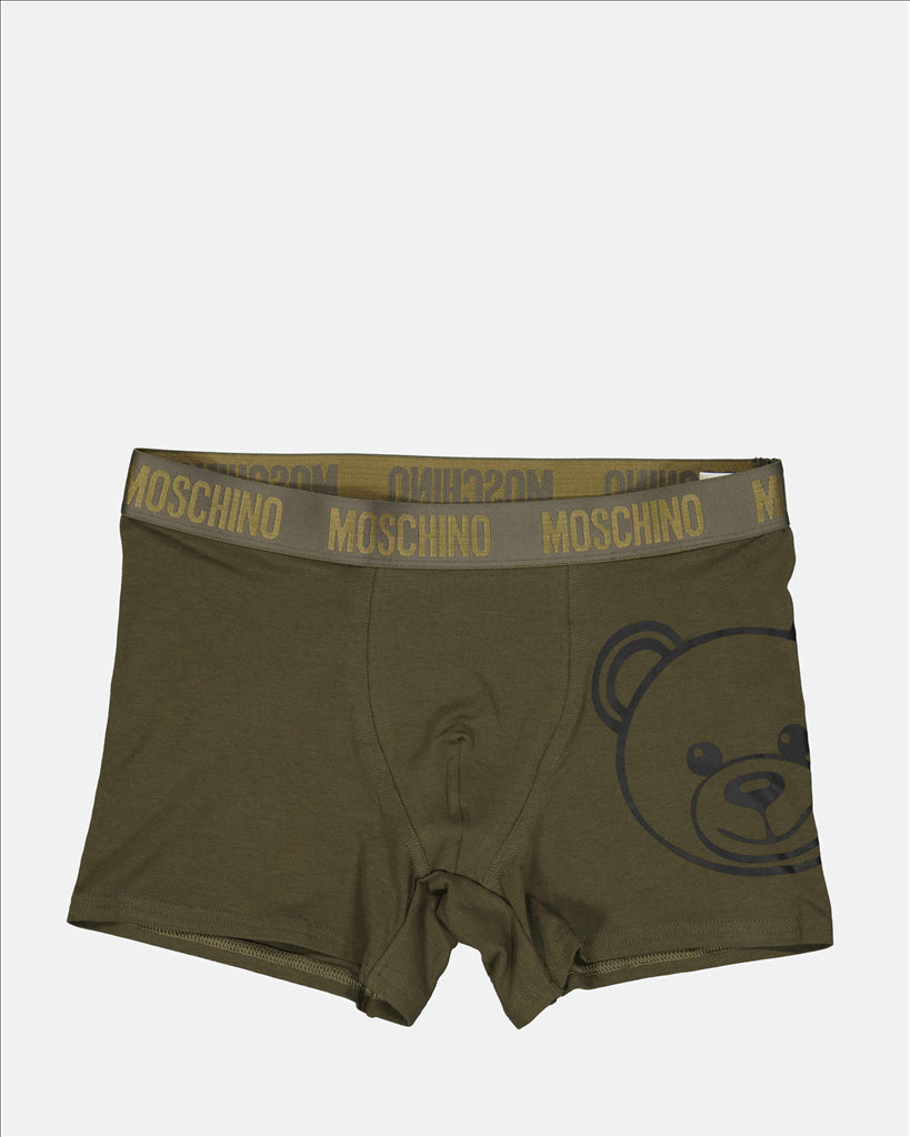 Moschino, Men's Boxer Briefs, Teddy Bear, Cotton, Undergarment