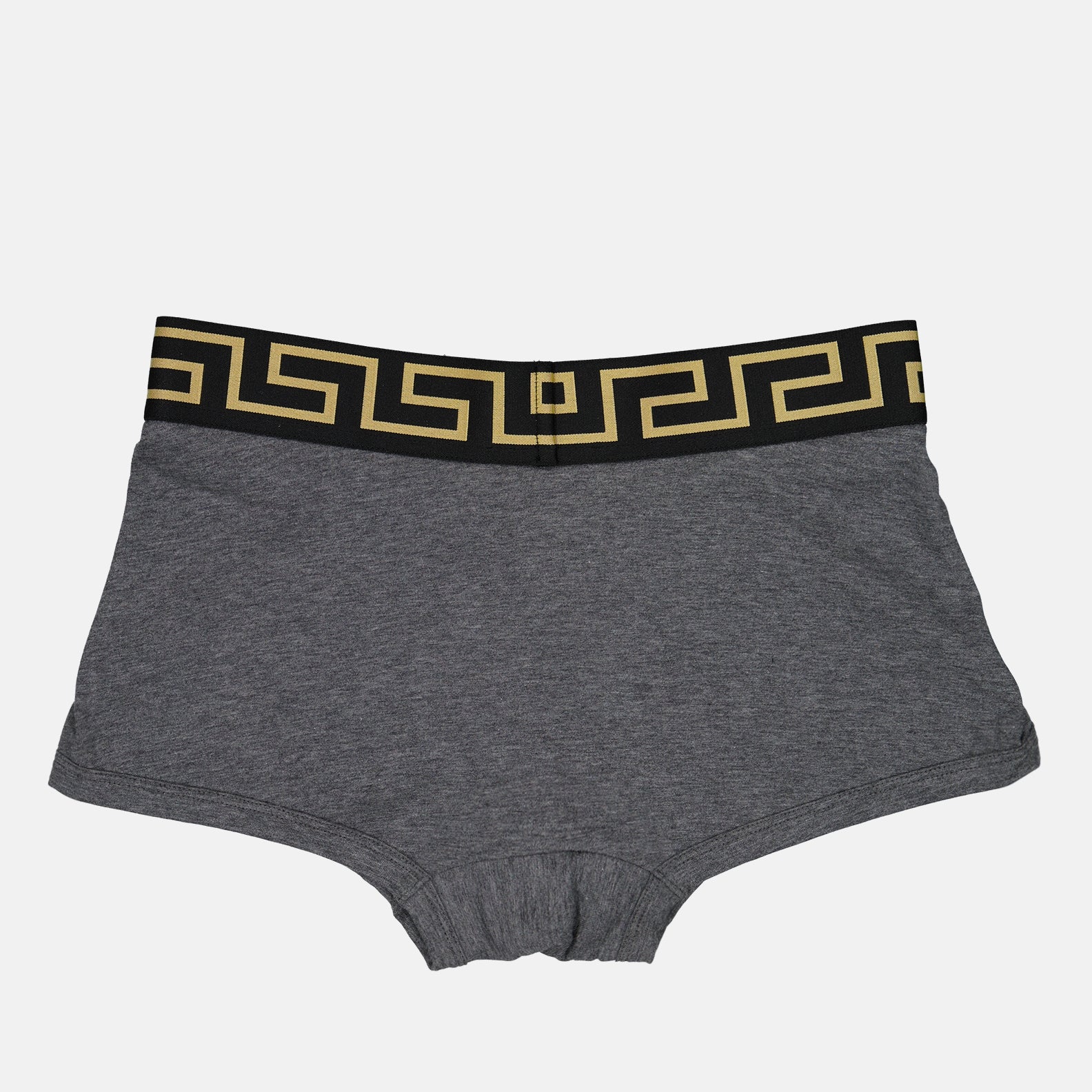 Versace, Men's luxury boxer, Medusa Greca, Grey boxer, High-end underwear