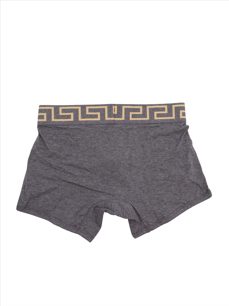 Versace men's underwear, luxurious boxers, Medusa design, high-end men's fashion, premium men's underwear