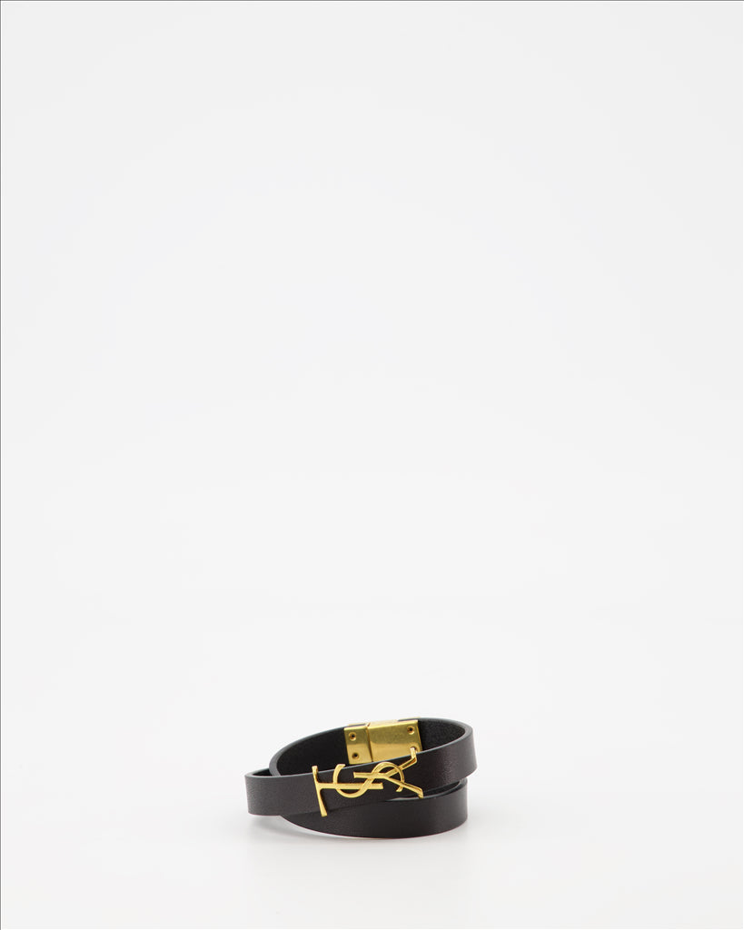 YSL bracelet, gold bracelet, Opyum bracelet, luxury accessories, Saint Laurent jewelry