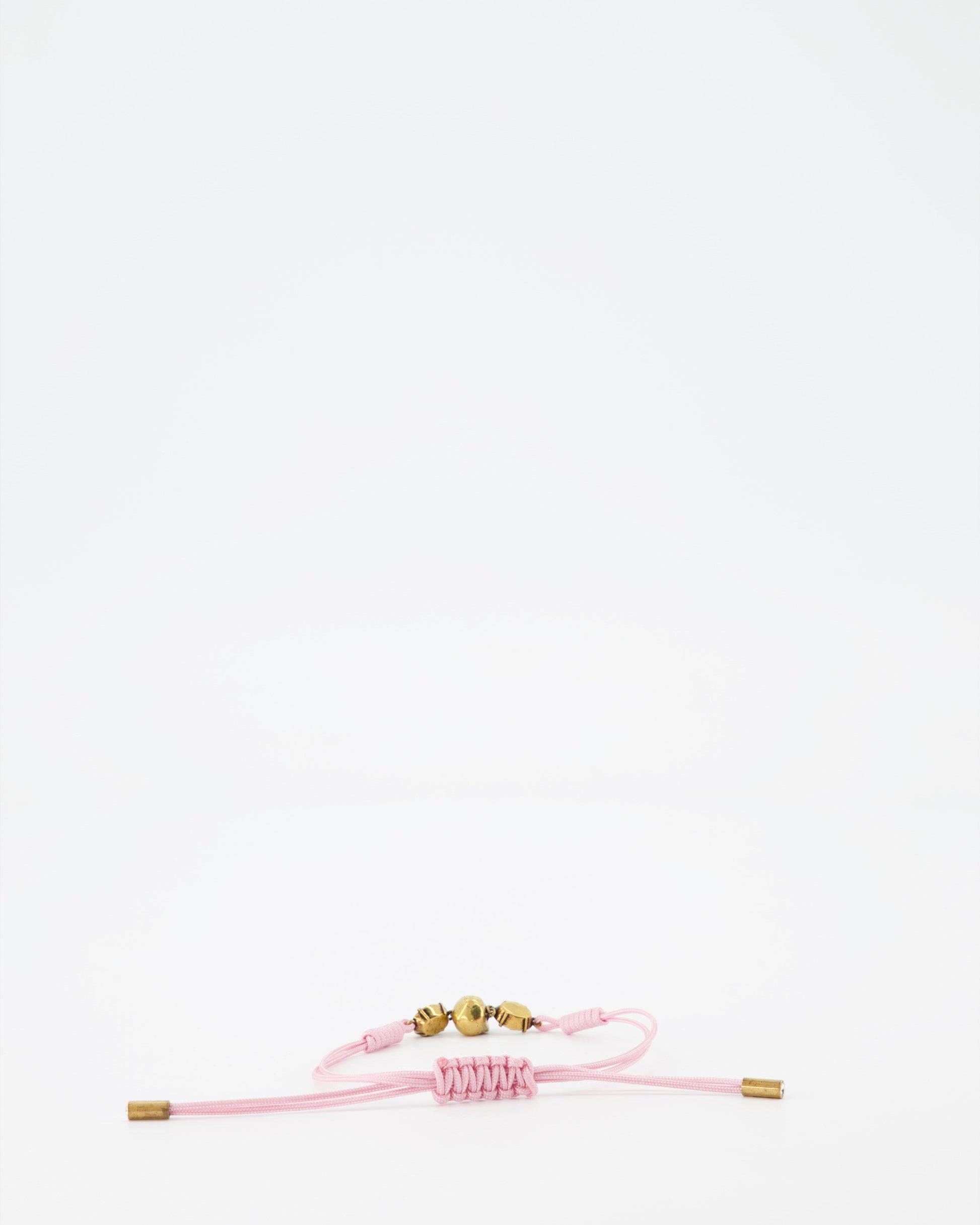 Alexander McQueen, Skull Bracelet, Rose Cord Bracelet, Women's Luxury Accessories, Designer Jewelry