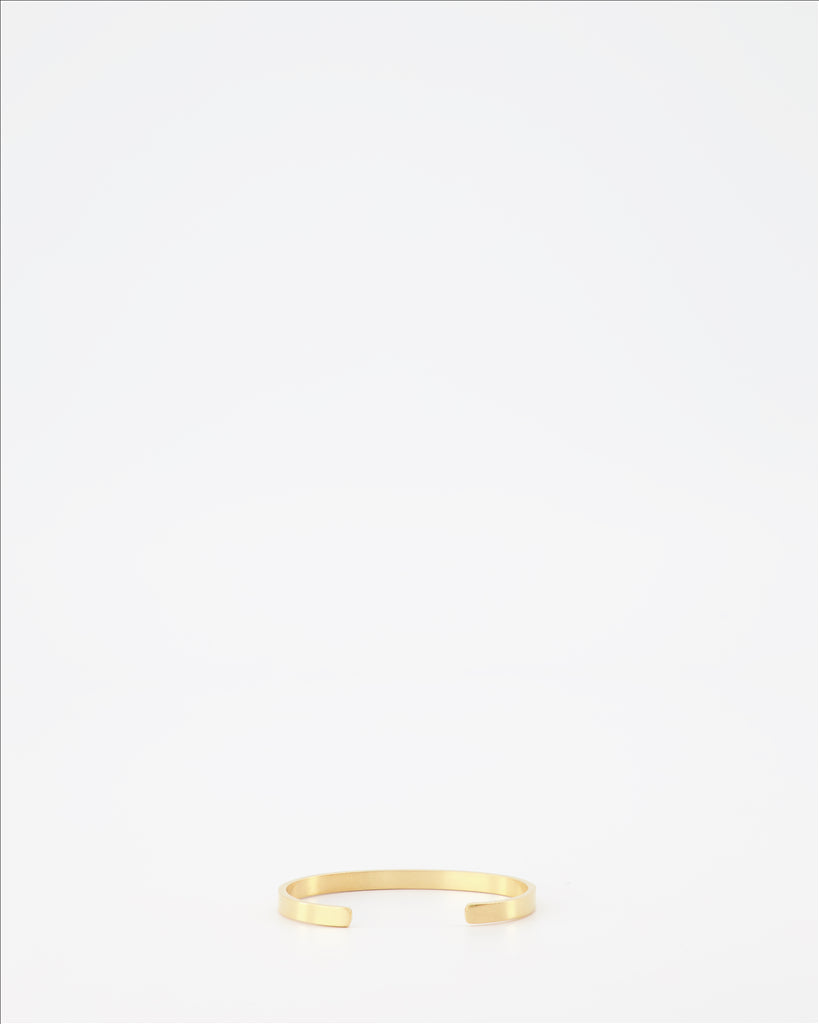 Maison Margiela, gold cuff bracelet, luxury jewelry, women's bracelet, elegant accessory